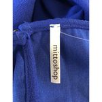 Mittoshop Blue Sleeveless Round Neck Mini Dress Polyester Material Size Large Photo 6