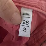 Loft Women's Pink Cut-Off Jean Shorts Size 26 Frayed Hem Photo 8
