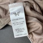 Heroine Sport Liquid Satin Wide Leg Pants Medium Champagne Taupe Athleisure Size undefined Photo 10