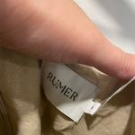 Rumer Estelle Halter Maxi‎ Dress Size M Tan Size M Photo 9