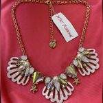 Betsey Johnson RARE  Necklace summer shell starfish pearl Photo 0