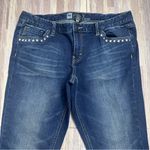 Mossimo Denim Mossimo Skinny Denim Jeans with Studded Pockets, Size 14 Photo 2