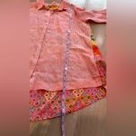 Soft Surroundings Eden Island Mixed Media top Tunic Linen large Photo 9