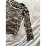 Sonoma The Everyday Tee Camo Long Sleeve Top Woman’s Size XL Photo 1