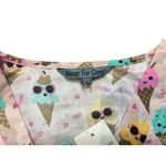 Wear For Care Women's Pink Scrub Top Size L Photo 5