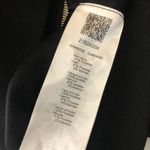 ASICS  Tiger Womens Long Full Zip Jersey Sweater Dress Pockets Black XS Photo 3