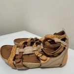 Earth Brand Earth Shoe Esteem Leather Sandals Tan Size 9 Photo 9