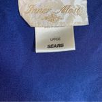 Vintage Blue Slip Dress Lingerie Size L Photo 4