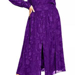 City Chic  Sweet Sass Midi Dress Women 18 Purple Whimsigoth Vampire Witchy Fairy Photo 0