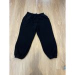 Fabletics  Weekend Cropped sweatshirt And Sweats Black Set Small Photo 12