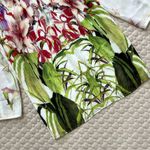 Ted Baker NWOT  Zumbel Mirrored Tropics Pleated Blouse Size 0 Photo 2