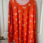 Whataburger Adult PJ's Pajama Set Size 3XL Orange Photo 1