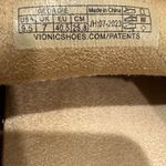 Vionic  Georgie Tan Suede Chain Loafer Mules Slip On Women's Size 9.5 Photo 2