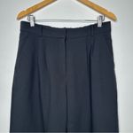 Abercrombie & Fitch  Black Sloane Tailored Wide Leg Pants Size 31 Photo 4
