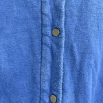 Alexander Wang T By  Blue Boho Zip Up Bomber Jacket Size Small Photo 8