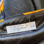 Topdress Sunflower Print Halter Dress Black Size L Photo 2