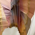 Evan Picone Evan pincone vintage pleated‎ pastel skirt size 6 Photo 3