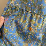 XIRENA Lori Floral Lightweight Smocked Mini Dress Size M Blue Photo 3