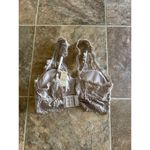 Aerie Eyelash Lace Padded Plunge Bralette Size XS Photo 5