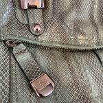 B. Makowsky Genuine Leather Snake Embossed Crossbody Bag Photo 5