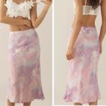 Anthropologie The Tilda Midi Slip Skirt, Size XL Photo 1