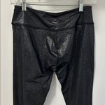 Beyond Yoga  Shimmer Essential Long Leggings Black/Silver Foil Photo 6