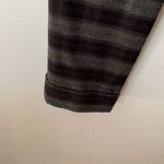 ATM plaid flannel trousers. Size 4 Black Photo 3