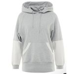 Free People  Movement Womens XS Hawking Hoodie Gray Oversized Pullover Sweatshirt Photo 2