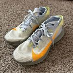 Nike Pegasus Trail 2 Pure Platinum Laser Orange Tennis Shoes Size 9.5 Photo 0