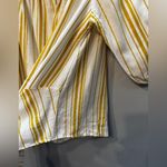Sun n Moon‎ Off The Shoulder Yellow and White Striped Top Size Small Photo 6