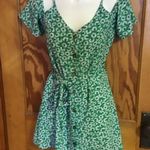 Speechless Soeechless Bright daisies cold shoulder mini dress Photo 9