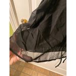 Motherhood Maternity  Sequin chiffon top size L Photo 4