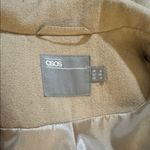 ASOS Sherpa Wool Blend Trench Coat - Tan 4US Photo 5