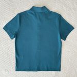 Athleta NWT Teal Pique Short Sleeve Polo Shirt Women’s Small Photo 11