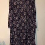 LuLaRoe  Cardigan Sarah Purple & Black Pattern Duster Open Cardigan Sweater Sz XL Photo 11