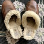 UGG  clogs size 8 brown leather Photo 0