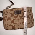 Coach  Signature Mini Wristlet Pouch Photo 5
