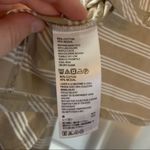 Tommy Bahama  Women’s Tan Striped Open Front Cardigan M Photo 5