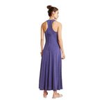 Maeve Anthropologie size small blue corset back maxi dress halter Photo 1