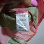 easel Bright Botanical Floral Multicolor Short Sleeve Flowy Top Size M Photo 3