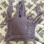 Wild Fable Lavender Textured Hoodie Photo 0