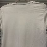 FAIRYCORE White and Blue Striped Ruffle Sleeve Top Size M Angel Wing Sleeves Size M Photo 5