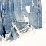 Lovers + Friends Jack 100% Cotton High Rise Ripped Distressed Denim Shorts 26 Photo 5