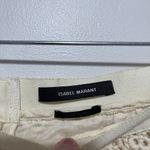 Isabel Marant  Evelina Faux Wrap Cotton Guipure Lace Midi Skirt in‎ Ecru Photo 5