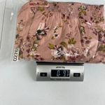 Xhilaration NEW women's mauve pink old rose ruffle v-neck lightweight jumpsuit L Photo 8