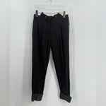 Alexander Wang  Onyx
Black Cuffed Trousers size‎ 2 Photo 1