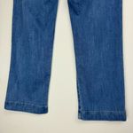 J.Crew  Womens Straight Leg Crop Jeans Sz 27 Medium Wash Paperbag Waist Photo 11