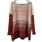Free People Side Split Pullover Sweater Dress Women's Size XS/S Rust Photo 1