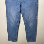 Reiss Raye high-rise slim-fit straight denim in light blue jeans sz 28 Photo 7