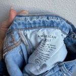 American Eagle Real Good Light Solid Wash Super High Rise Straight Size 4 Regula Photo 4